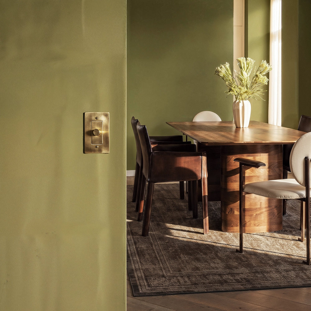 The Unlacquered Brass Dimmer Switch
