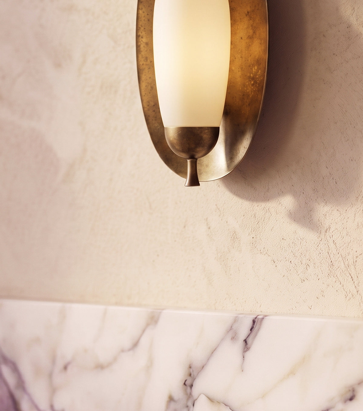 Orvane Alabaster Wall Lamp