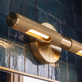 The Brass Mirror Light
