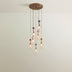 7 Heads: D18"(46cm) / 70W / Warm White (3000K) / Bronze