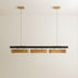 3 Heads: L55"(140cm) x H4.7"(11.9cm) / 54W / Twin Square Canopy / Warm White (3000K)