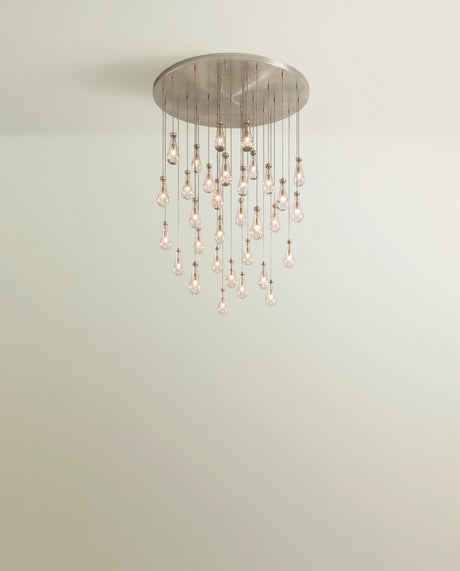 Pulcher Glass Tears Chandelier