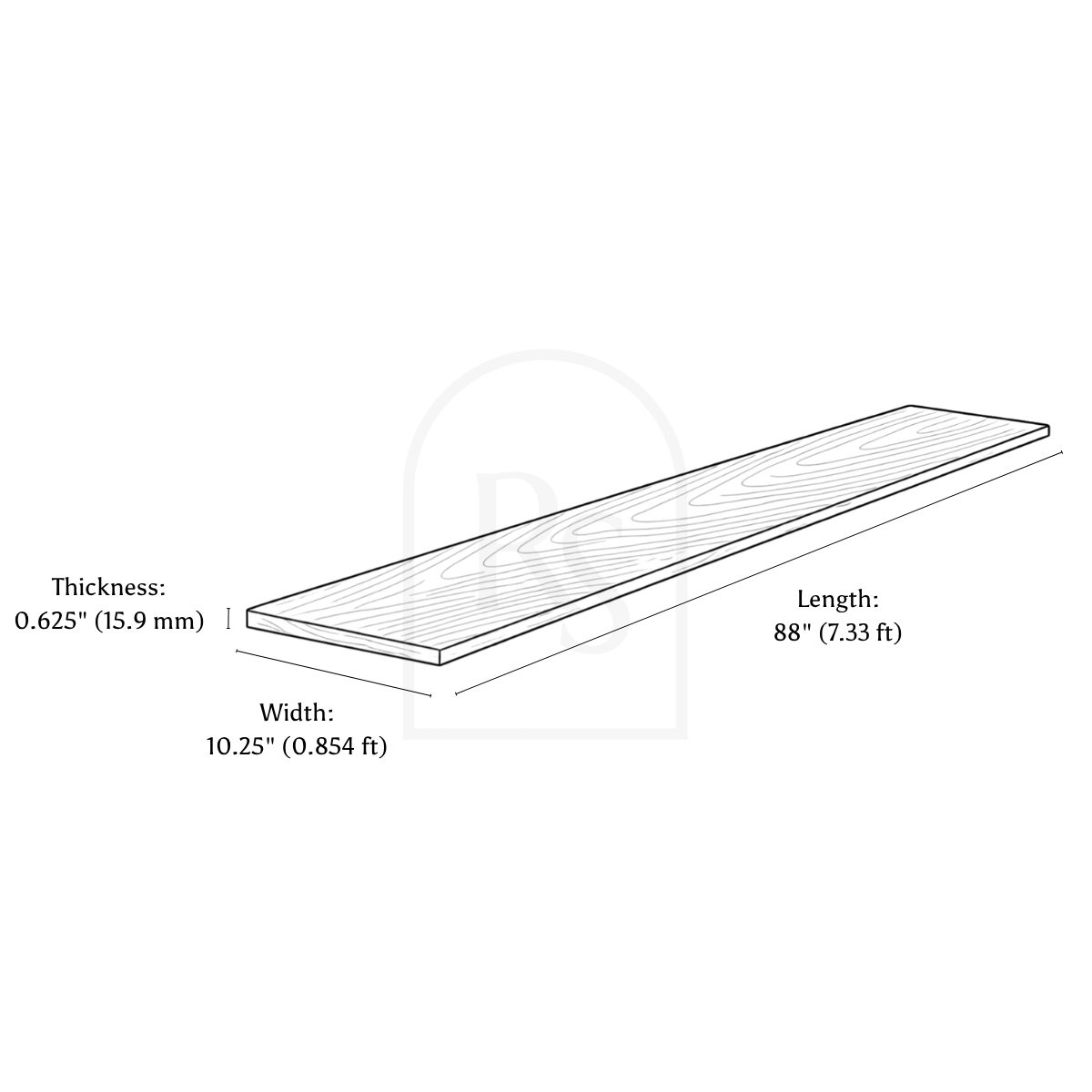 Bramble Oak Flooring line drawing 1