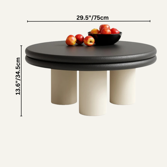 Create a stylish focal point in your room with the sleek and minimalist design of the Amim Coffee Table.