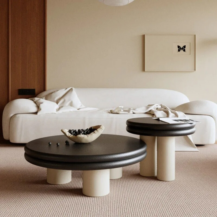 Make a statement with the minimalist elegance of the Amim Coffee Table, adding a touch of contemporary flair to your decor.