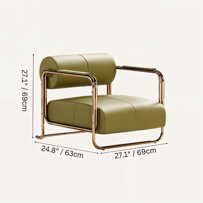 Aarjav Accent Chair Size || Original