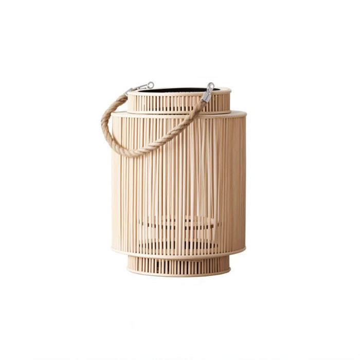 Adara Coastal Driftwood Floor Lantern: Constructed with weathered driftwood and rope accents, this floor lantern brings a coastal vibe to beach house or coastal-themed interiors, evoking the serenity of the seaside.