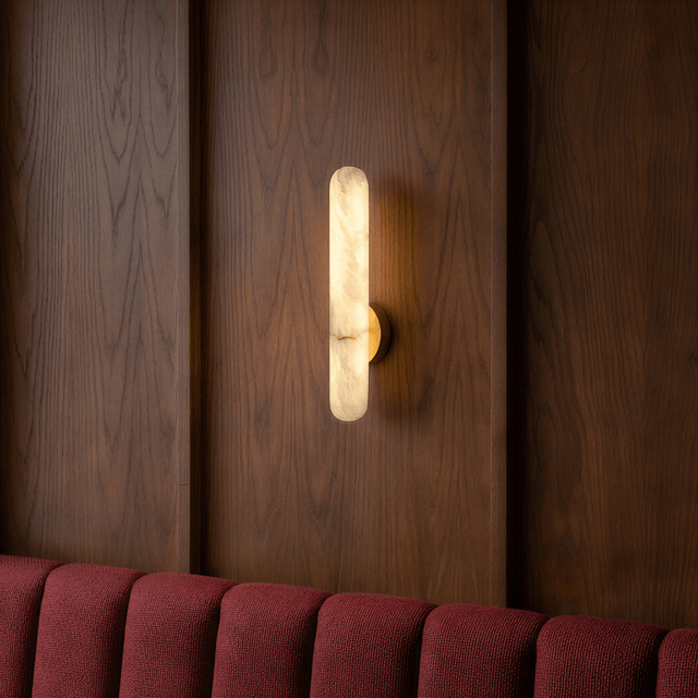 Aelis Alabaster Wall Lamp - Residence Supply