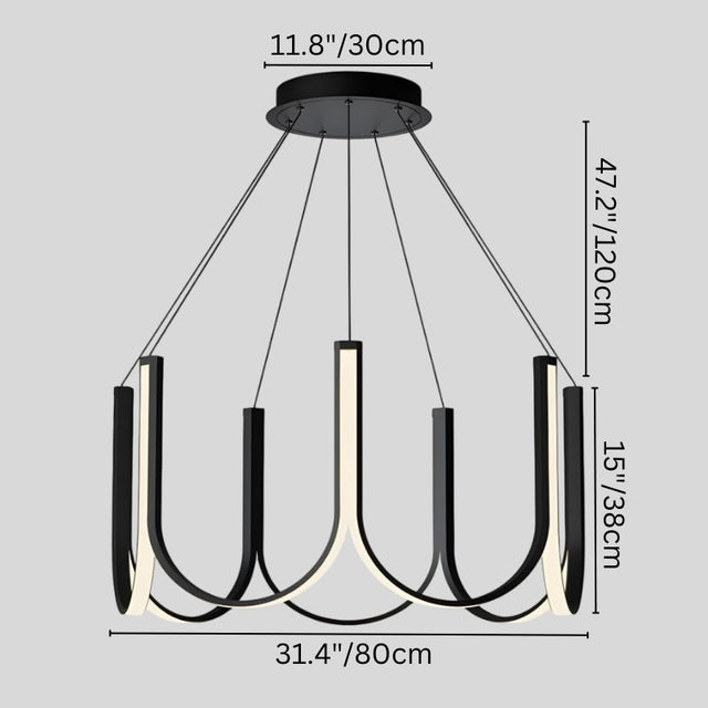 Aestus Chandelier - Residence Supply