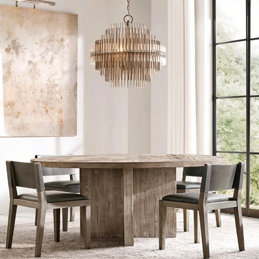 Aether Round Chandelier - Dining Room Lighting