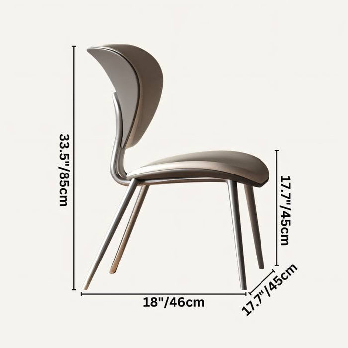 Agrima Dining Chair Size 