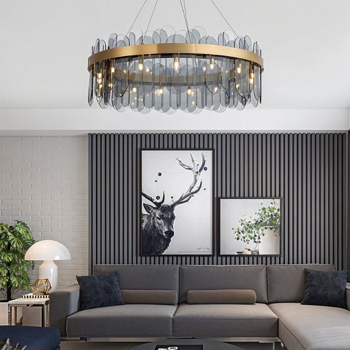 Ailine Chandelier - Modern Lighting Fixture for Living Room 