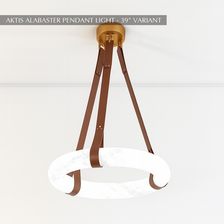 Aktis Alabaster Pendant Light - Residence Supply