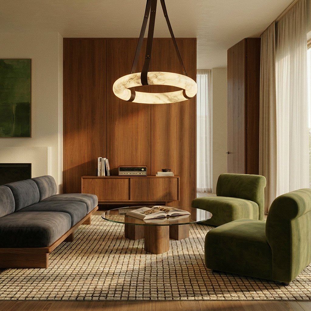 Aktis Alabaster Pendant Light - Residence Supply