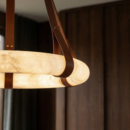 Leather Pendant Lights
