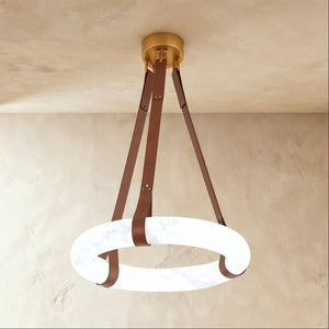 Aktis Alabaster Pendant Light