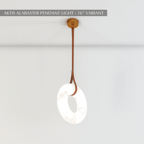 Aktis Alabaster Pendant Light - Residence Supply