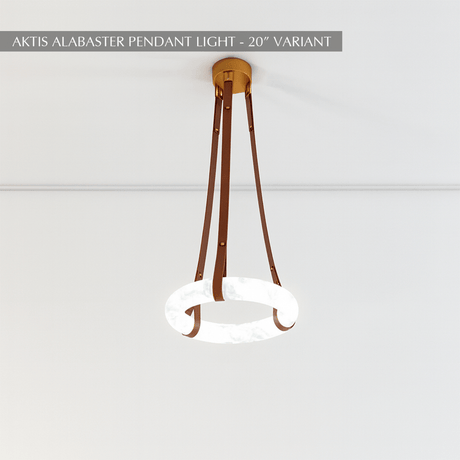 Aktis Alabaster Pendant Light - Residence Supply