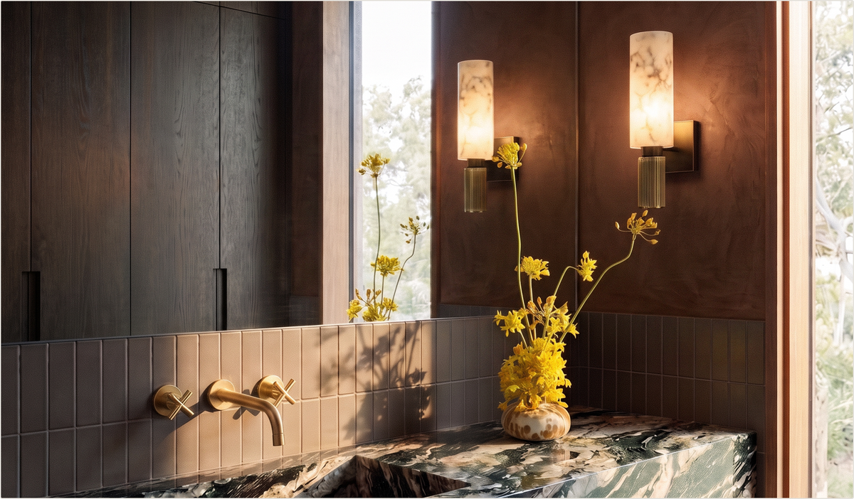 Alabaster Wall Sconces