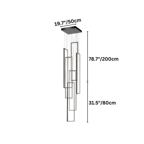 Aldarj Staircase Chandelier - Residence Supply