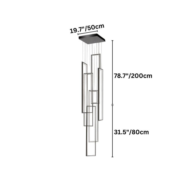 Aldarj Staircase Chandelier - Residence Supply