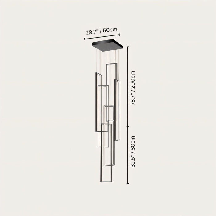 Aldarj Staircase Chandelier - Open Box - Residence Supply