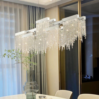 Alhadath Crystal Chandelier - Modern Lighting