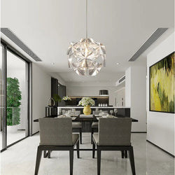 Illuminate with Alkura Acrylic Chandelier captivating brilliance.