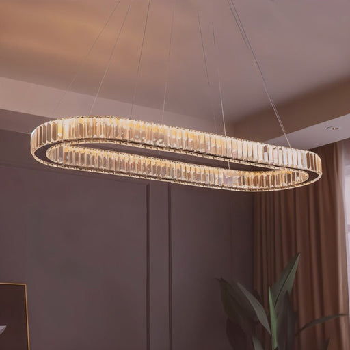 Almuealaq Oval Rings Chandelier - Residence Supply