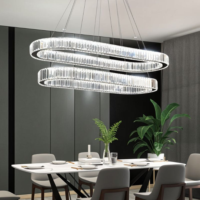 Alora Chandelier - Contemporary Lighting Fixture for Dining Room
