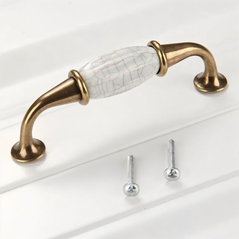 Alpeno Pull Bar – Ceramic & Zinc Alloy Elegance – Residence Supply