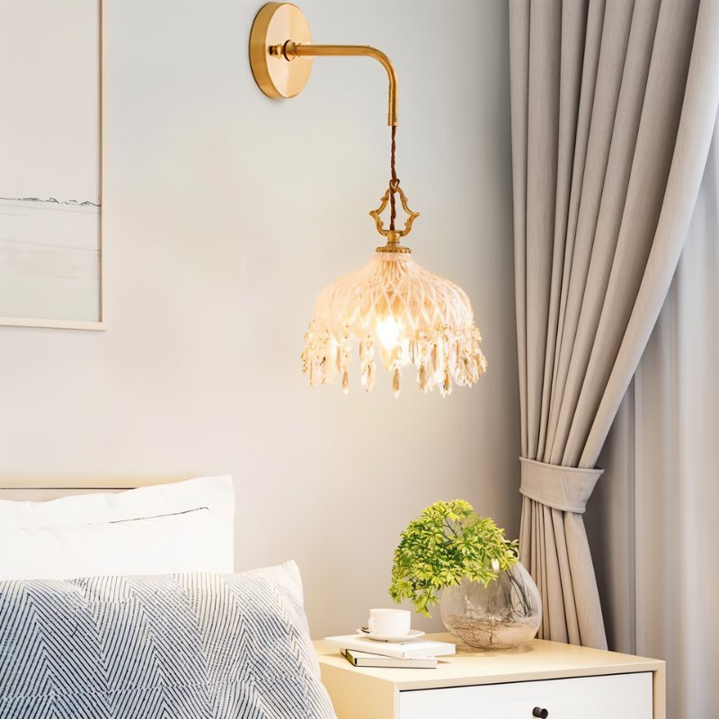 Alshamal Glass Wall Light