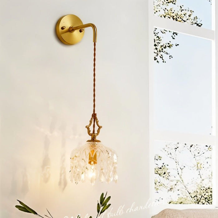 Alshamal Glass Wall Light - Light Fixtures