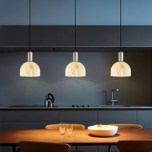 Altus Alabaster Pendant Light - Modern Lighting for Dining Table
