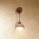 Aluria Travertine Wall Lamp - Residence Supply