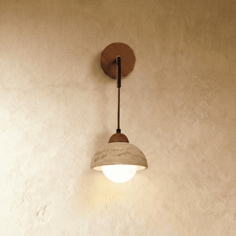 Aluria Travertine Wall Lamp - Residence Supply