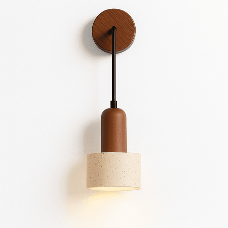 Aluria Travertine Wall Lamp - Residence Supply