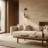 Aluria Travertine Wall Lamp - Residence Supply