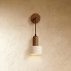 Aluria Travertine Wall Lamp