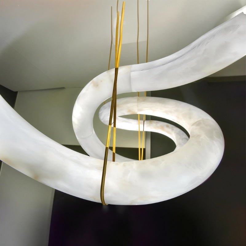 Ametris Alabaster Chandelier Light – Residence Supply