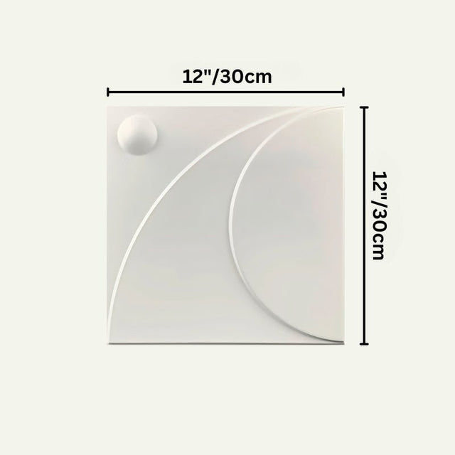 Amili PVC Wall Panel with 12x12 inch dimensions, ideal for DIY installation and modern wall transformations.