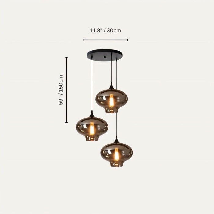 Anaar Floral Pattern Pendant Light: Adorned with delicate floral patterns and soft colors, this pendant light brings a feminine and romantic vibe to bedrooms and living rooms.