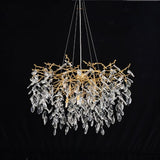 Anab Round Crystal Chandelier