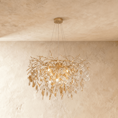 Anab Round Crystal Chandelier - Residence Supply