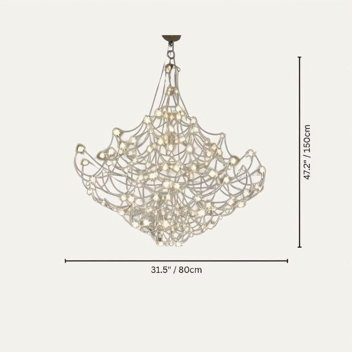 Baroque Brilliance Anastasia Chandelier: A masterpiece of Baroque design, this chandelier boasts intricate carvings and bold embellishments, commanding attention and admiration in any setting.