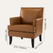Anesis Accent Chair Size 