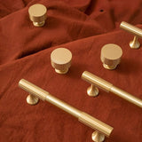 Aniq Brass Knob & Pull Bar