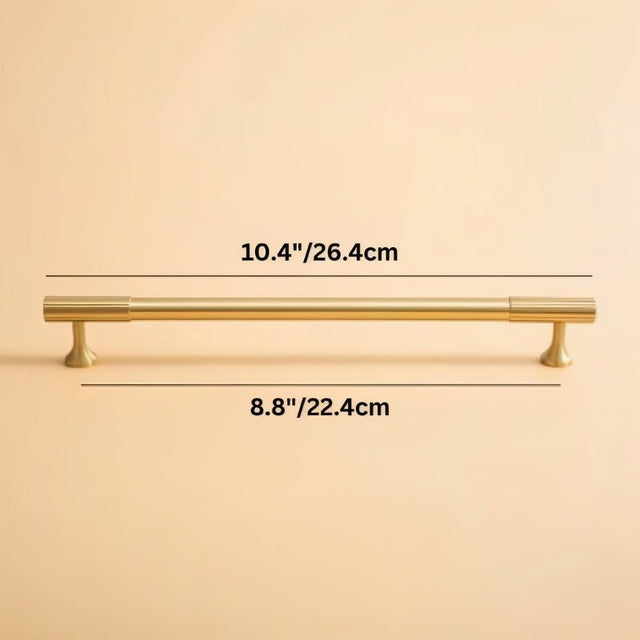 Aniq Brass Knob & Pull Bar