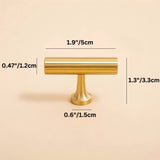 Aniq Brass Knob & Pull Bar