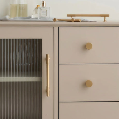 Aniq Brass Knob & Pull Bar